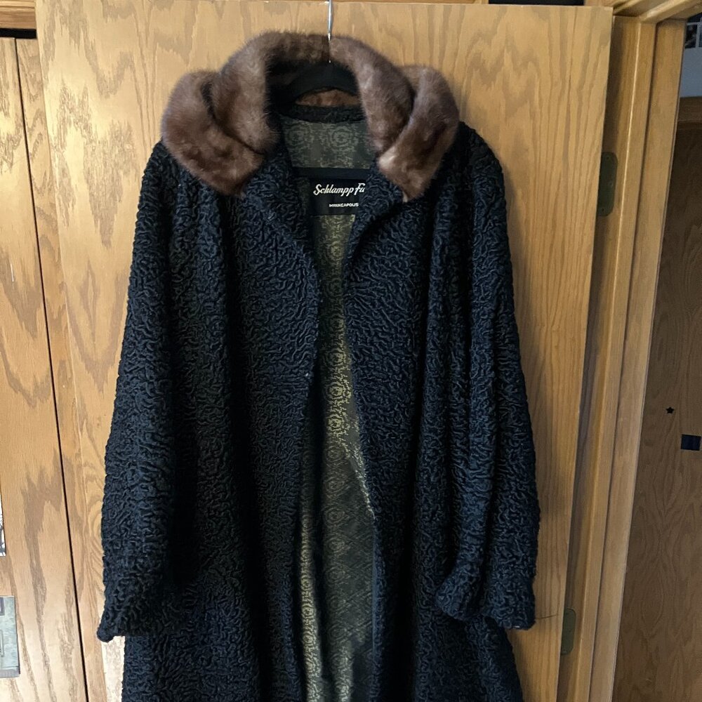 Schlampp Vintage Long Fur Coat